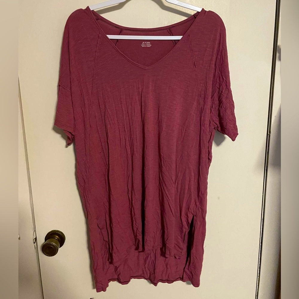 American Eagle Mauve T-shirt Dress/Oversized T-shirt